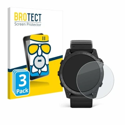 Abbildung von BROTECT Entspiegelungs Schutzglas für Garmin Tactix 7 AMOLED (3 Stück) Schutz Folie Panzerfolie Glas Matt [Extrem Kratzfest 9H, Anti Reflex]
