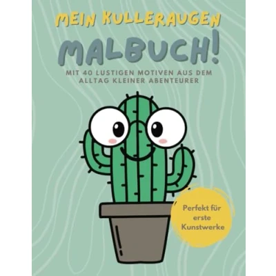 Abbildung von Mein Kulleraugen Malbuch: Mit 40 lustigen Motiven aus dem Alltag