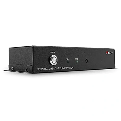 Abbildung von LINDY 39306 2 Port Dual Head DisplayPort 1.2 KVM Switch