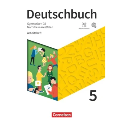 Abbildung von Deutschbuch Gymnasium Nordrhein Westfalen Neue Ausgabe 5. Schuljahr: Arbeitsheft mit Lösungen und Erklärfilmen
