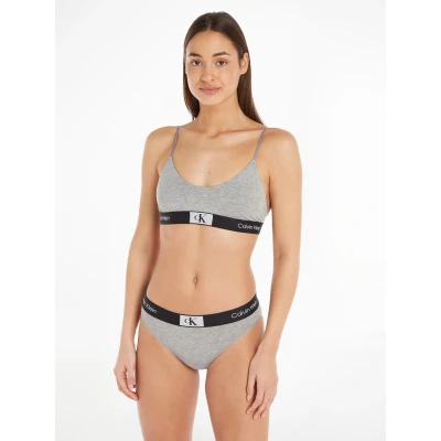 Abbildung von Calvin Klein Underwear Modern Slip, Damen, Größe: Medium, Grey heather