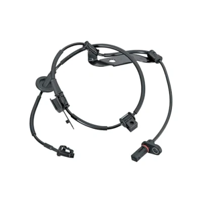 Abbildung von HELLA 6PU 358 252 311 ABS Sensor mit Befestigungsclips am Kabel Hallsensor 2 polig 1065mm HYUNDAI: i30 II Kombi, Schrägheck