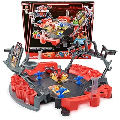 Abbildung von Bakugan 3.0 Battle Arena mit Special Attack Dragonoid, Spielfeld individuell zusammenstellbarer Actionfigur und Sammelkarten, Spielset, 6 Jahr(e)