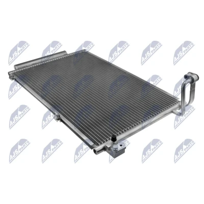 Abbildung von NTY CCS FR 016 Klimakondensator mit Trockner Aluminium FORD: FIESTA 6, 6 Van