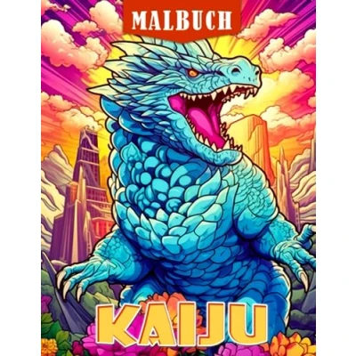 Abbildung von Kaiju Malbuch: Perfektes Geschenk für Monster Fans mit unglaublichen Illustrationen zum Entspannen und Abschalten