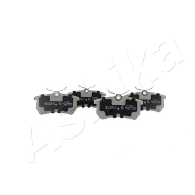 Abbildung von ASHIKA 51 00 00005 Bremsbelagsatz Hinterachse FORD: FIESTA 6, 5, Focus Mk1 Schrägheck
