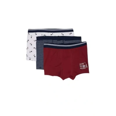 Abbildung von DeFacto Boxershorts Set Herren für Kinder Bequeme Unterhosen Jungen,Navy,9 10 Jahre