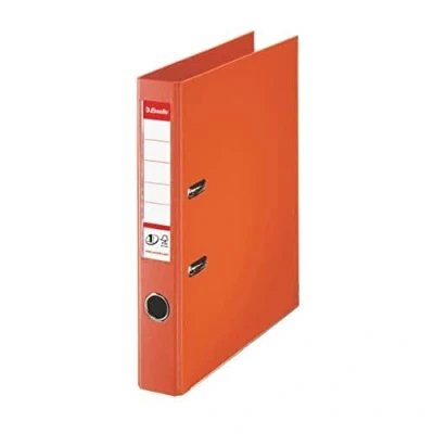 Abbildung von Esselte DIN A4 Ordner, Orange, 52 mm Rückenbreite, Kunststoff, 1 Stück, 811440
