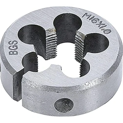 Abbildung von BGS 1900 M16X1.0 S Gewindeschneideisen M16 x 1,0 38 mm