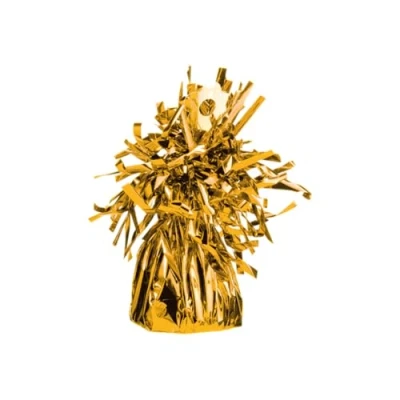 Abbildung von Amscan 991365 19 Ballongewicht Folie Gold, 170 g