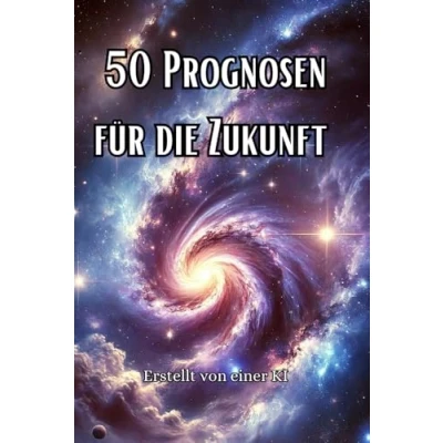 Abbildung von 50 Prognosen für die Zukunft: Erstellt von einer KI Fragen zu Technologie, Forschung, Ressourcen und Sozialem beantwortet (Philosophie, Gesundheit Spiritualität)
