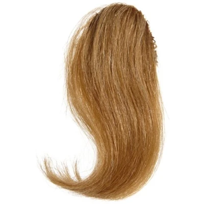 Abbildung von Love Hair Extensions 100% Echthaar Seitenpony Farbe 27 Goldblond, 1er Pack (1 x 1 Stück)