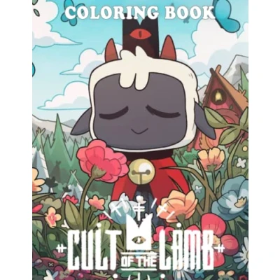 Abbildung von Çult Of Ťhë Lämb Coloring Book: Wonderful Pages With Incredible Illustrations Gift Idea For All Ages Relieving Stress &amp; Relaxation