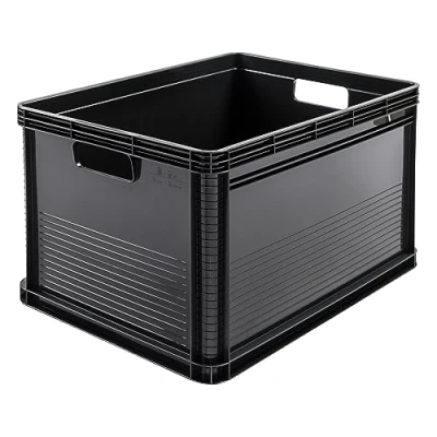 Abbildung von keeeper Transportbox, 60 x 40 32 cm, 64 l, Robert, Graphit Grau