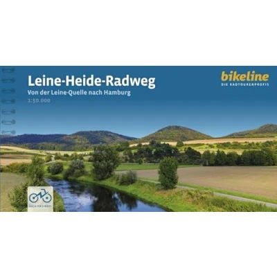 Abbildung von Leine Heide Radweg: Von der Quelle nach Hamburg, 407 km, 1:50.000, GPS Tracks Download, LiveUpdate (Bikeline Radtourenbücher)