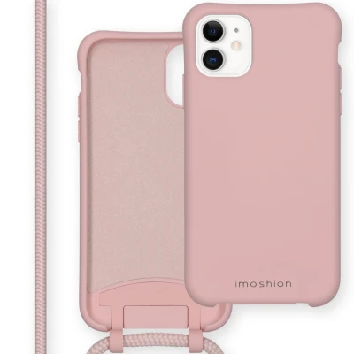 Abbildung von Apple iPhone 11 Hülle Silikon iMoshion Soft Case/Backcover Handyhülle Rosa