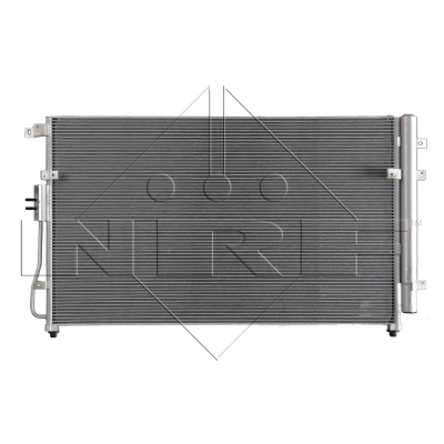 Abbildung von NRF Easy Fit 350010 Klimakondensator mit Trockner, Dichtring 14,2 9,4 Aluminium 715 KIA: CARNIVAL / GRAND 3
