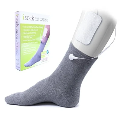 Abbildung von TensCare i Sock Die leitenden Socken zur Verwendung mit den TENS und EMS Einheiten von