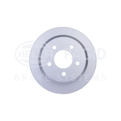 Abbildung von HELLA PRO 8DD 355 114 801 Bremsscheibe 285 11 05/05 114,3 voll beschichtet ohne Radlager, Radbefestigungsbolzen, Radnabe