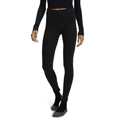 Abbildung von Falke Wooltech LONG Tights Functional Underwear FOR COLD TO VERY Conditions Nachtwäsche Hose, Damen, Größe: Small, Black
