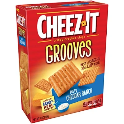 Abbildung von Cheez It Grooves Zesty Cheddar Ranch, 9 Ounce by
