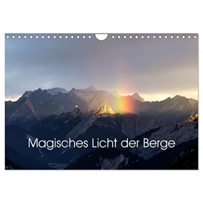 Abbildung von Magisches Licht der Berge (Wandkalender 2025 DIN A4 quer), CALVENDO Monatskalender