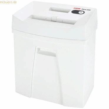 Abbildung von HSM Aktenvernichter Pure 220 4x25mm Partikelschnitt weiß