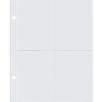 Abbildung von Simple Stories SN@P Pocket Nachfüllblätter für Ringbuch, 10 Stück, Mehrfarbig, 0.63 x 19.05 23.24 cm