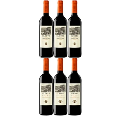 Abbildung von El Coto de Rioja Tinto Crianza DOCa Tempranillo Trocken Spanien I Visando Paket (6 x 0,75l)