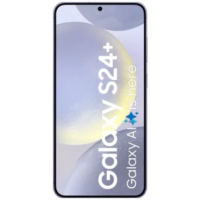 Abbildung von Samsung Galaxy S24+ 256GB S926 Lila mit o2 Vertrag im Telefónica Netz unbegrenzt telefonieren + MB 5G
