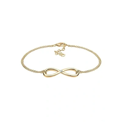 Abbildung von DIAMORE Armband Damen Infinity Anhänger Unendlichkeit Basic mit Diamant (0,03 ct.) aus 925 Sterling Silber