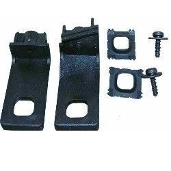 Abbildung von METZGER 2318002 Halter, Hauptscheinwerfer rechts mit Schrauben VOLKSWAGEN: Golf 4 Schrägheck, Variant