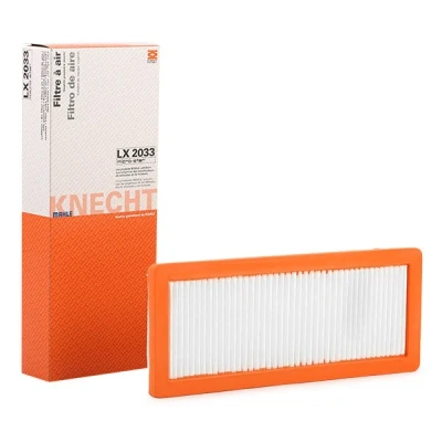 Abbildung von MAHLE ORIGINAL LX 2033 Luftfilter 40,5 144 Filtereinsatz PEUGEOT: 308 I CC, 508 Limousine, 5008 I, MINI: Schrägheck, Roadster, Clubman