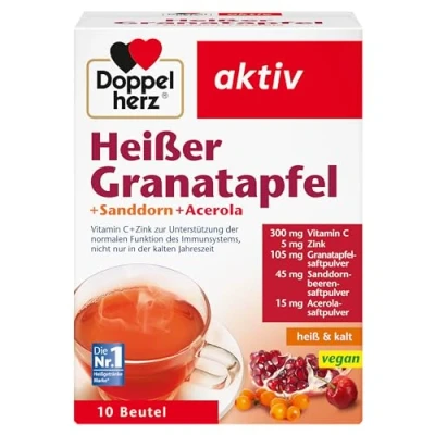 Abbildung von Doppelherz Heisser Granatapfel+sanddorn+acerola