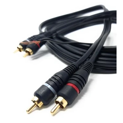 Abbildung von DRUT 3 m langes Erdungskabel für Twin Cinch Phono Plattenspieler Mixer mit Erdungsklemmen, Kabel 10 Fuß.