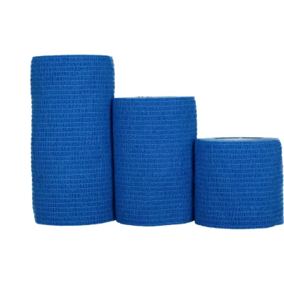Abbildung von Kerbl EquiLastic selbsthaftende Bandage, blau, 5cm breit