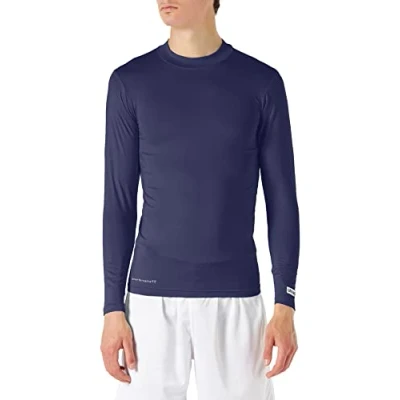 Abbildung von Uhlsport Kinder Distinction Colors Baselayer Shirt, Marine, 164