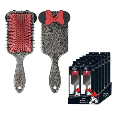Abbildung von CERDÁ LIFE&#039;S LITTLE MOMENTS Minnie Mouse Haarbürste Farbe Schwarz Entwirrungsbürste Print Design Original Produkt
