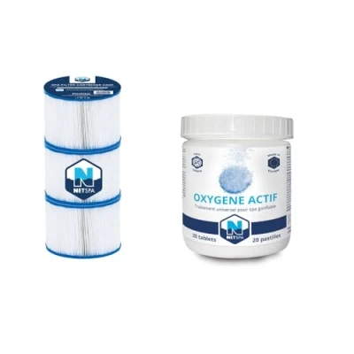 Abbildung von Pack accessoires spa Netspa: Filtration und Aktiv Sauerstoff