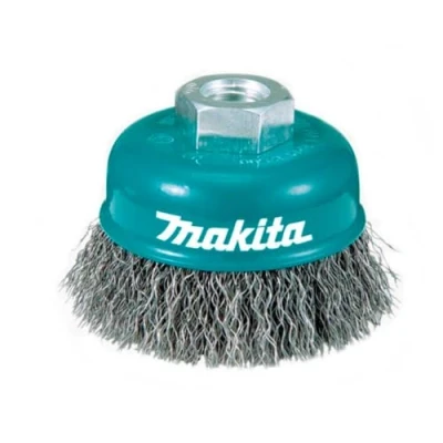 Abbildung von makita d 24094 Bürste Metallic mit Baustein 75 mm M14 Form Schnitt Stahl Wellpappe 0,3