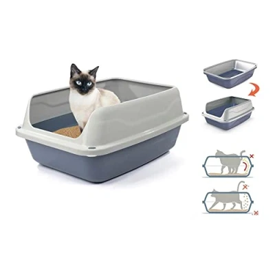 Abbildung von BigBuy Home Georplast Sonic Katzentoilette, 56 x 40 24 cm