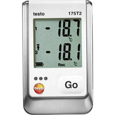 Abbildung von testo 175 T2 0572 1752 Temperaturdatenlogger zur präzisen Überwachung von Temperaturen