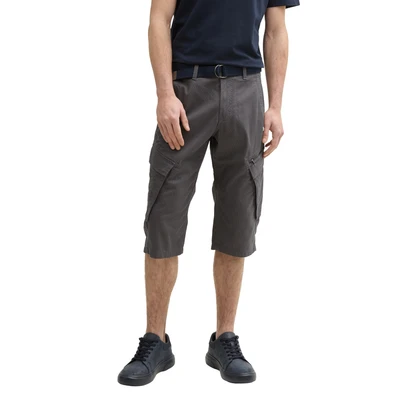 Abbildung von TOM TAILOR Cargoshorts (Set, 2 tlg) mit Gürtel