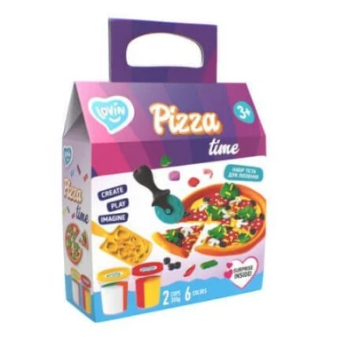 Abbildung von Pizza Time Lovin&#039;Do Spielteig Set, +3 Jahre, 6 Farben, Okto
