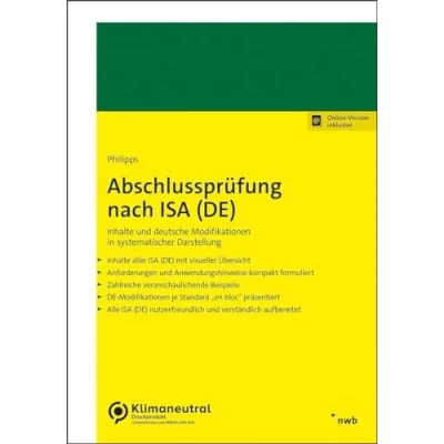 Abbildung von Abschlussprüfung nach ISA (DE): Inhalte und deutsche Modifikationen in systematischer Darstellung