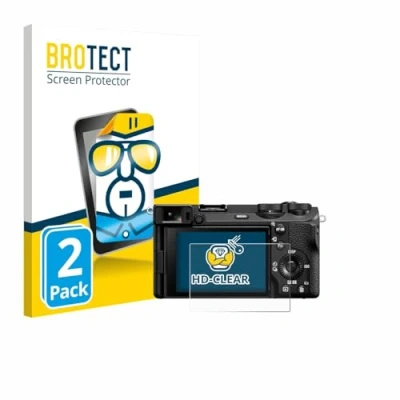 Abbildung von BROTECT (2 Stück Schutzfolie für Sony Alpha 6700 Displayschutz Folie Ultra Klar