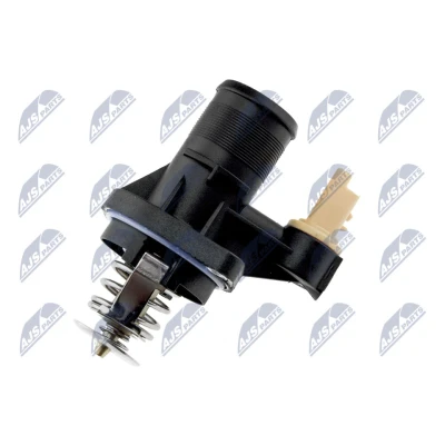 Abbildung von NTY CTM PE 005 Kühlwasserthermostat 105 mit Dichtung PEUGEOT: 407 Limousine, 308 I Schrägheck, SW, CITROËN: C8, C4 Grand Picasso, Picasso 1