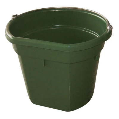 Abbildung von Kerbl Futter u. Wassereimer FlatBack Grün 20L