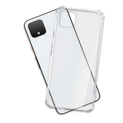 Abbildung von mtb more energy® Case Soft Armor kompatibel mit Google Pixel 4 XL (6.3&#039;&#039;) Anti Shock Verstärkung 1,5mm TPU Schutz Hülle Cover Tasche Handyhülle