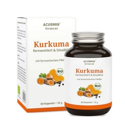 Abbildung von Acurmin ferment Bio Kurkuma Kapseln 60 St